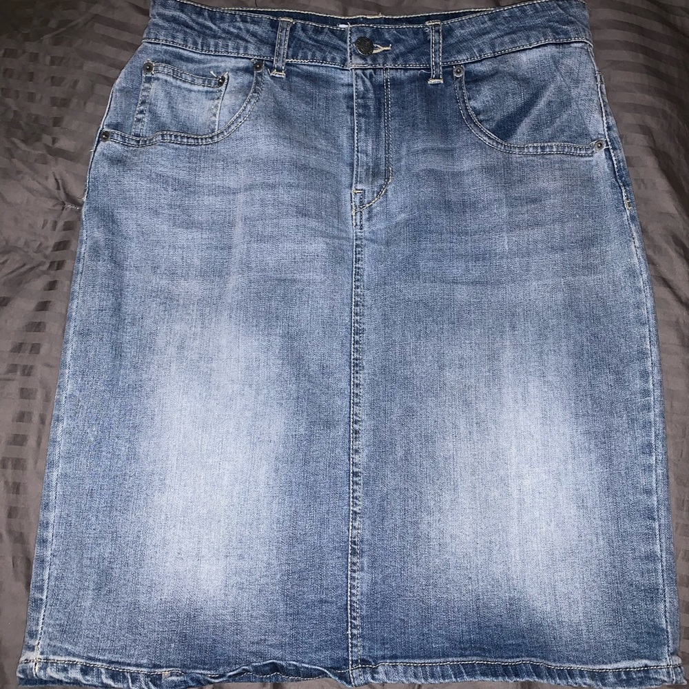 Kenneth Cole Denim Skirt